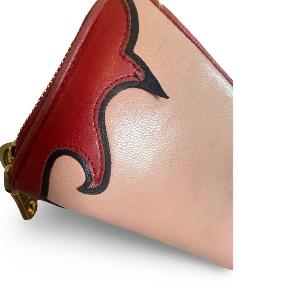Miu Miu Red and Pink Rose Limited Edition 3/4 Zip Long Wallet - Picture 14 of 15